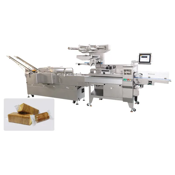 Máquina Envolvedora de Flujo Horizontal | Máquina de empaquetado en borde – UK-260