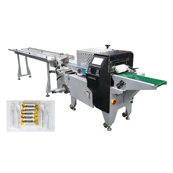 Máquina de Envoltura Horizontal de Control Total por Servo UB4000