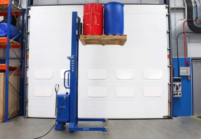 Elevador de pallet ATEX STP08-FAC01-EX