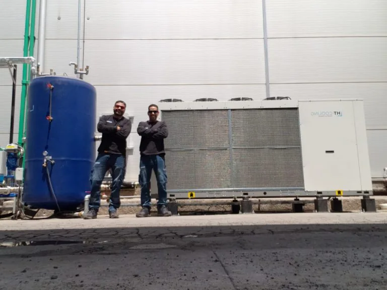 Caso Petrizzio: chiller arrendado instalado en planta