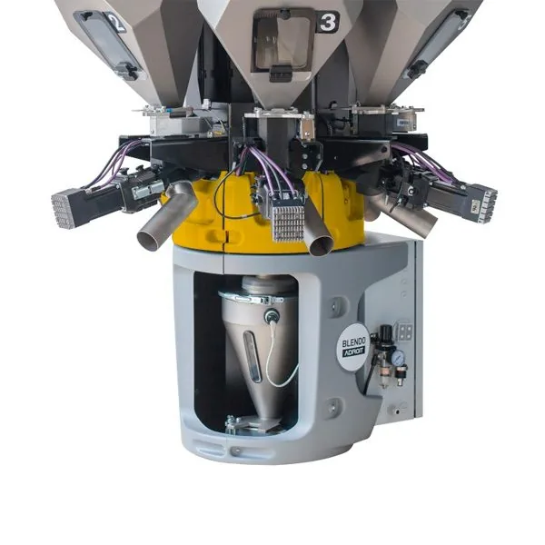 Mezclador gravimétrico continuo y control de extrusión – BLENDO ADROIT