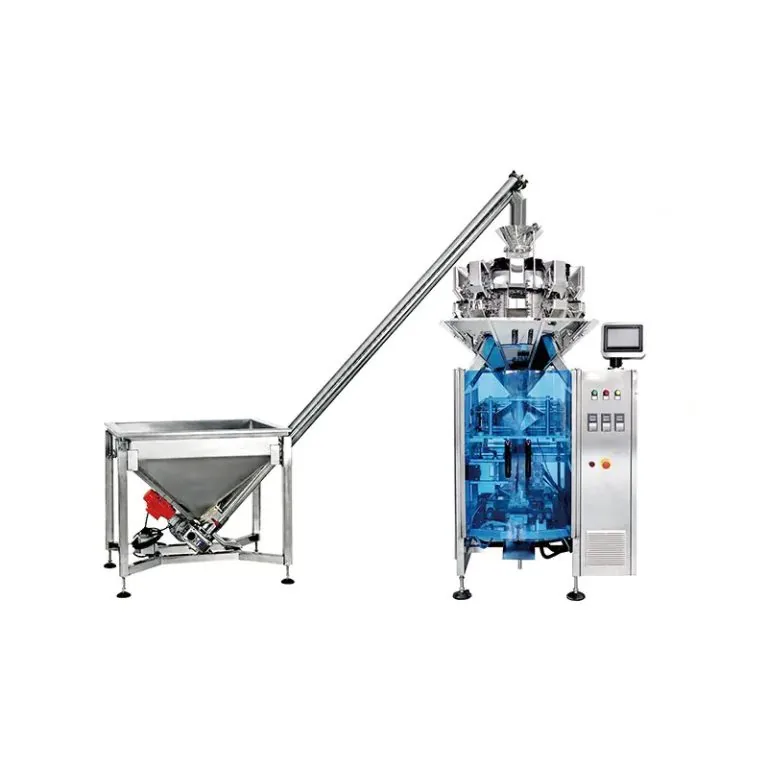 Máquina combinada de pesaje y envasado con alimentador de tornillo LY-D6