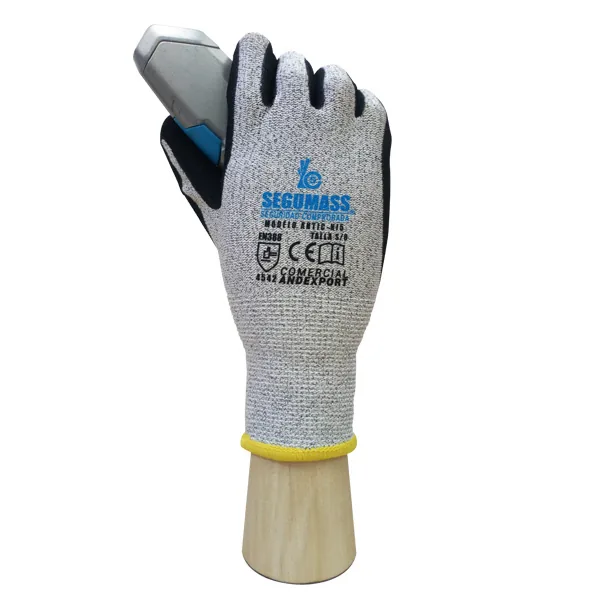 Guantes de seguridad segumass ANTIC-NI5 – nitrilo