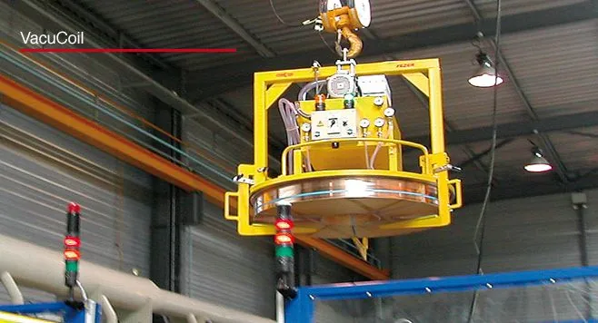 Elevador por vacío – vacucoil hasta 10t